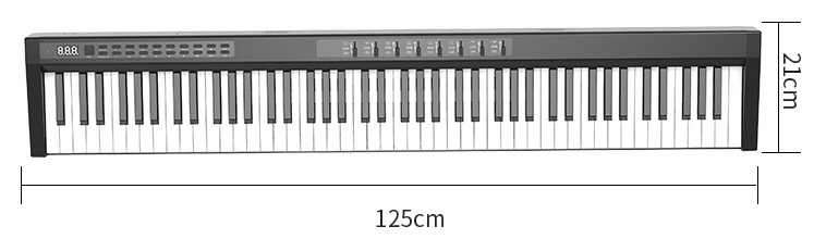 전자 키보드(피아노) 125cm