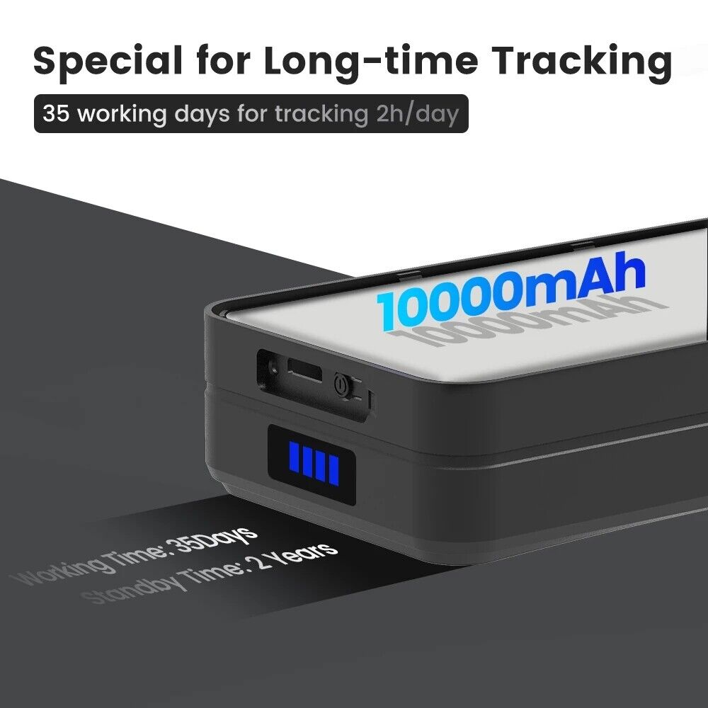 슈퍼 10000mAh 리튬 폴리머 배터리 추적기