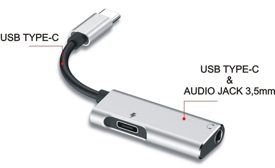 허브 USB-C를 오디오로