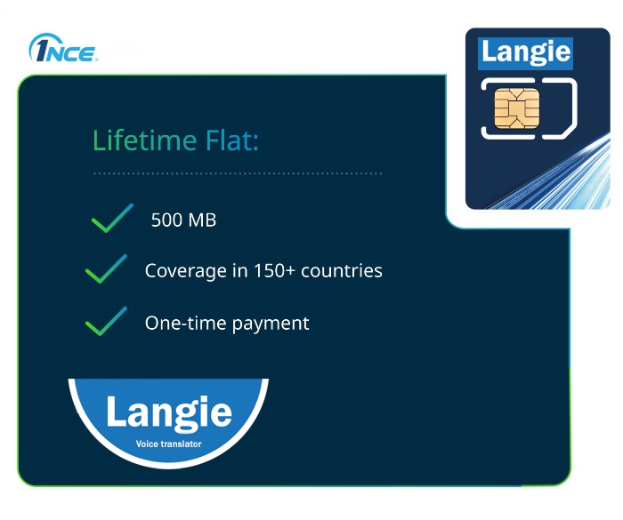 Langie Ultra SIM 150개국 2g 3g 4g LTE