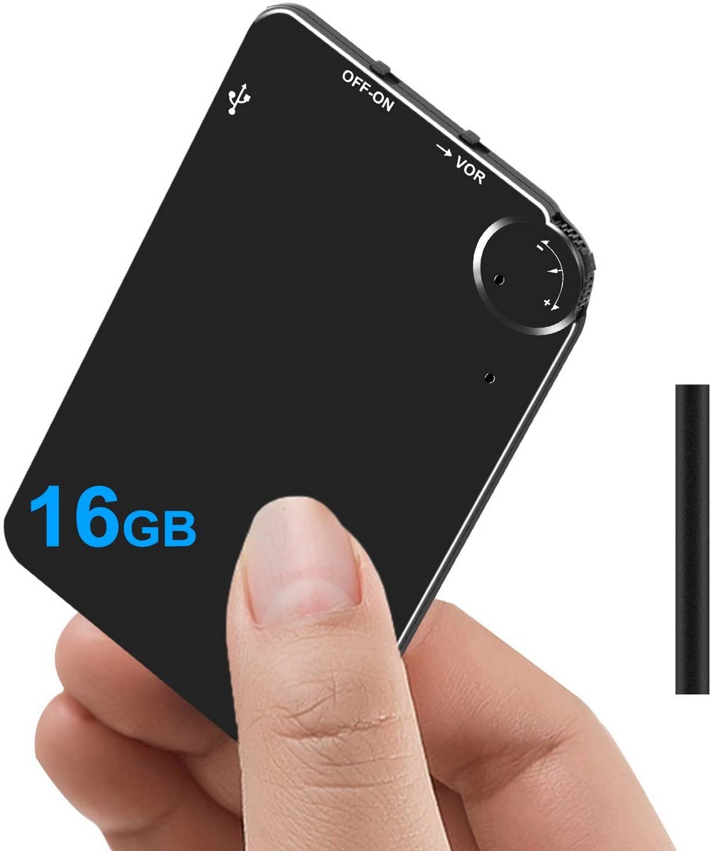 녹음기 미니 녹음기 16GB 스파이 음성 녹음