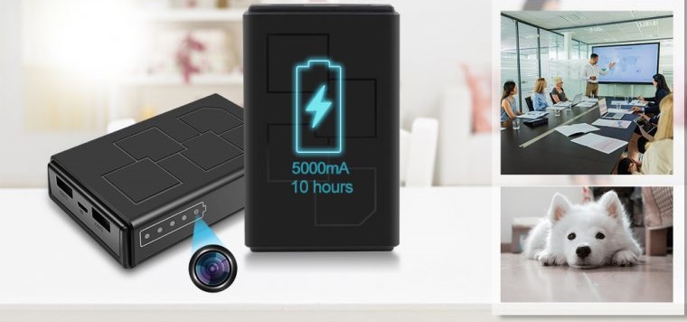 보조 배터리 스파이 카메라 5000mAh